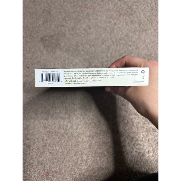 XO Poppy IPHONE 13/12 Pro Max Phone Case MagSafe Compatible Silicone Cream Color - Picture 5 of 5